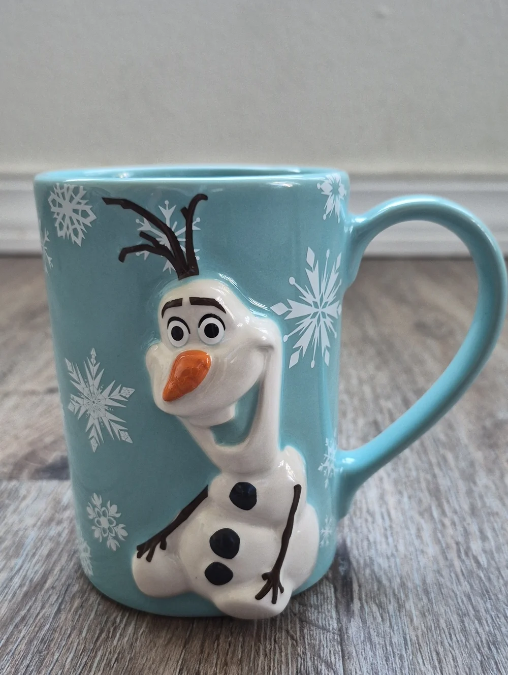 Disney Parks Frozen Olaf 3D Ceramic Coffee Mug, 14 oz